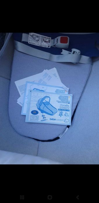 Conjunto alcofa e babycoque bebeconfort