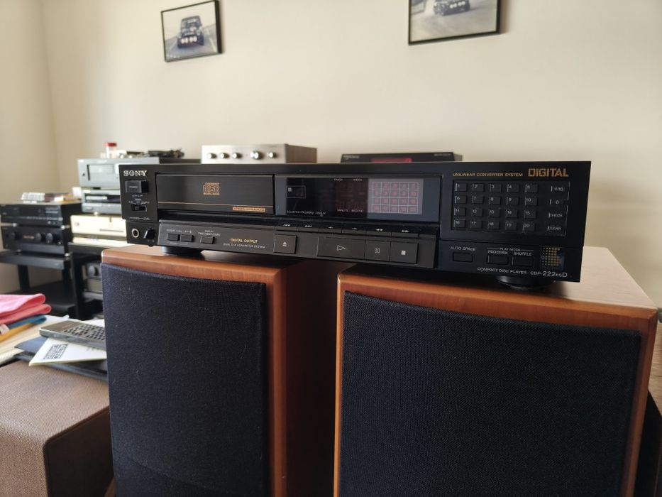 Leitor de CD Sony CDP-222ESD