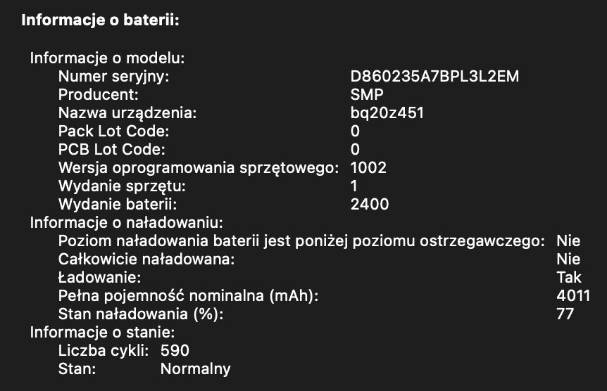 Apple MacBook Pro 13" 2020 | i5 | 16GB RAM | 256GB SSD | pudełko