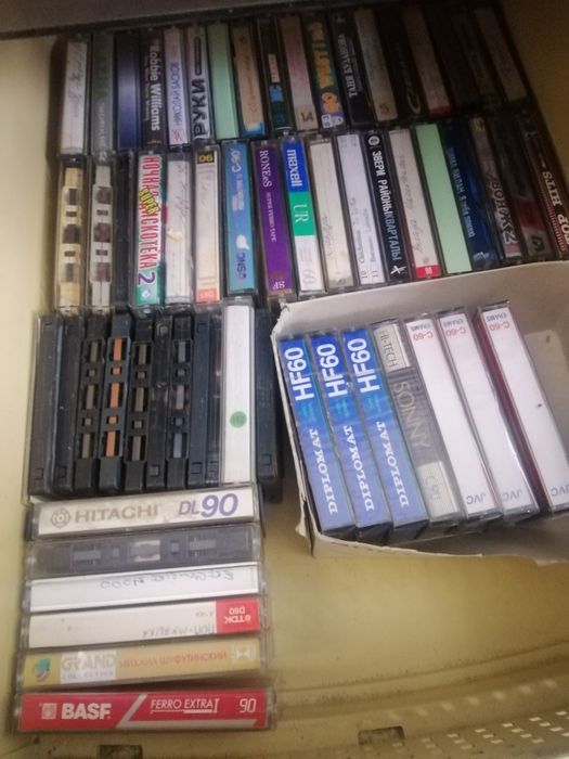 Аудиокасеты разные студийные