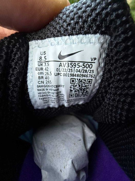 ОРИГІНАЛ! Nike Shox TL Purple/Black 41 42 42.5 43 44.5 45.5 46 | AV3595-500