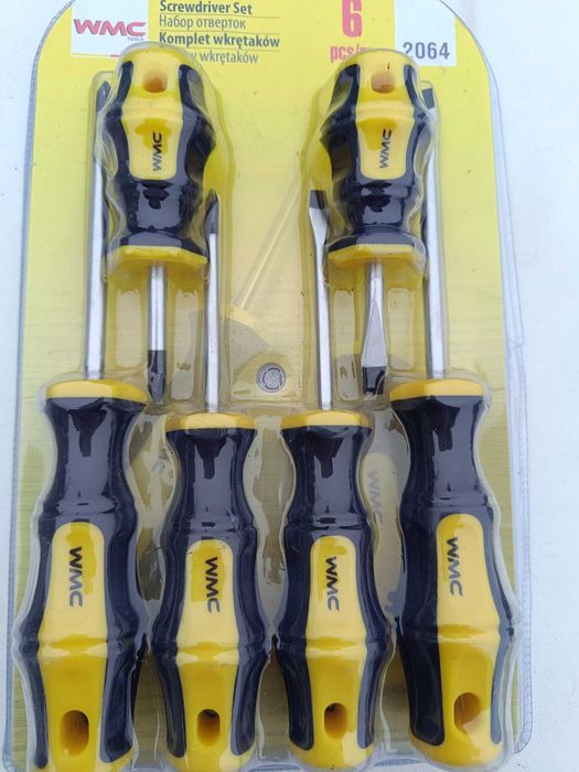 Zestaw wkrętaków śrubokrętów
