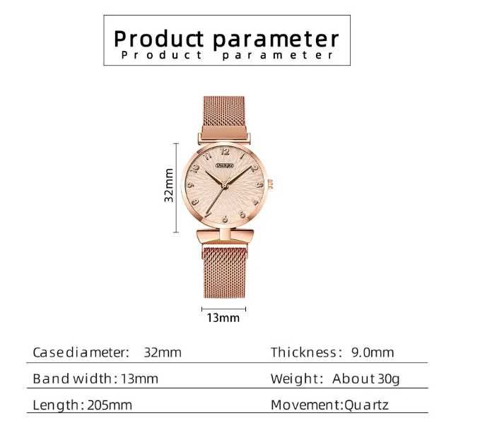 Zestaw Zegarek damski/bransoletka/kwarcowy