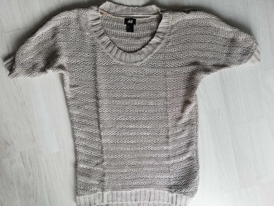 Camisola malha manga curta H&M T.XS