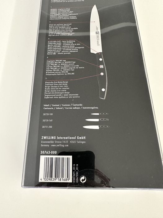 Conjunto de 3 Facas Twin Pollux