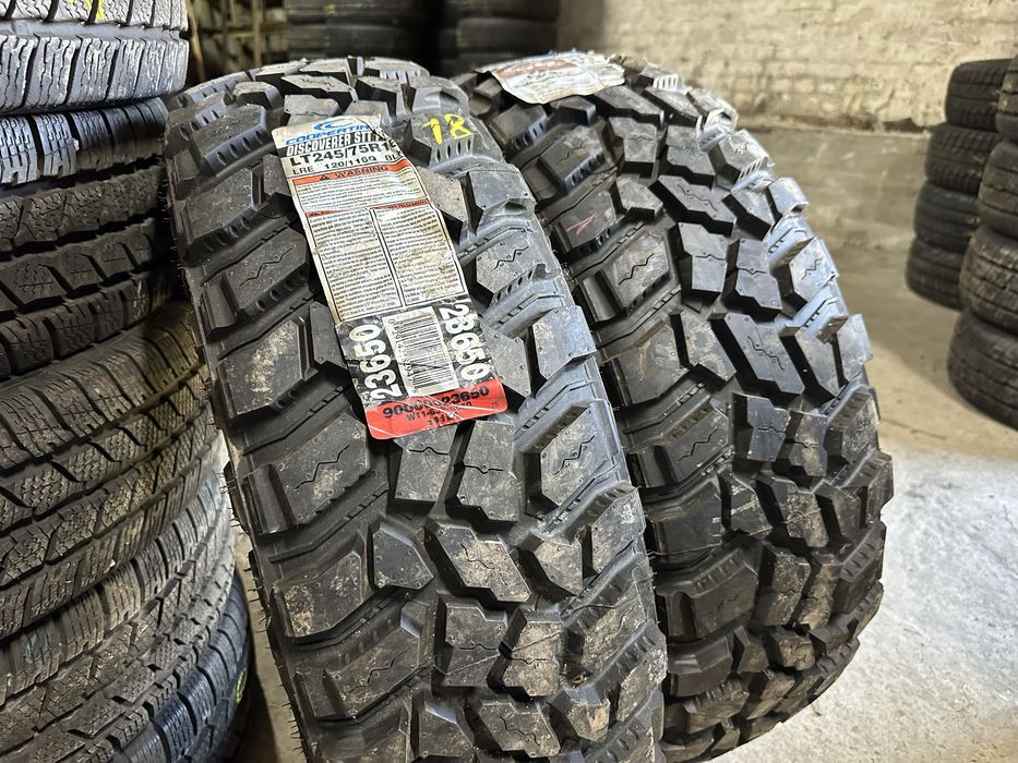 Шини нові 245/75R16 COOPER Discovered STT Pro 2шт