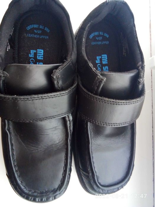 Шкільні мокасини, туфлі на хлопчика george нат.шкіра, р. 37