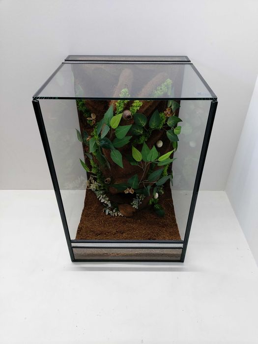 Terrarium dla gekona orzęsionego, płaczącego, pająka TW05T AquaWaves