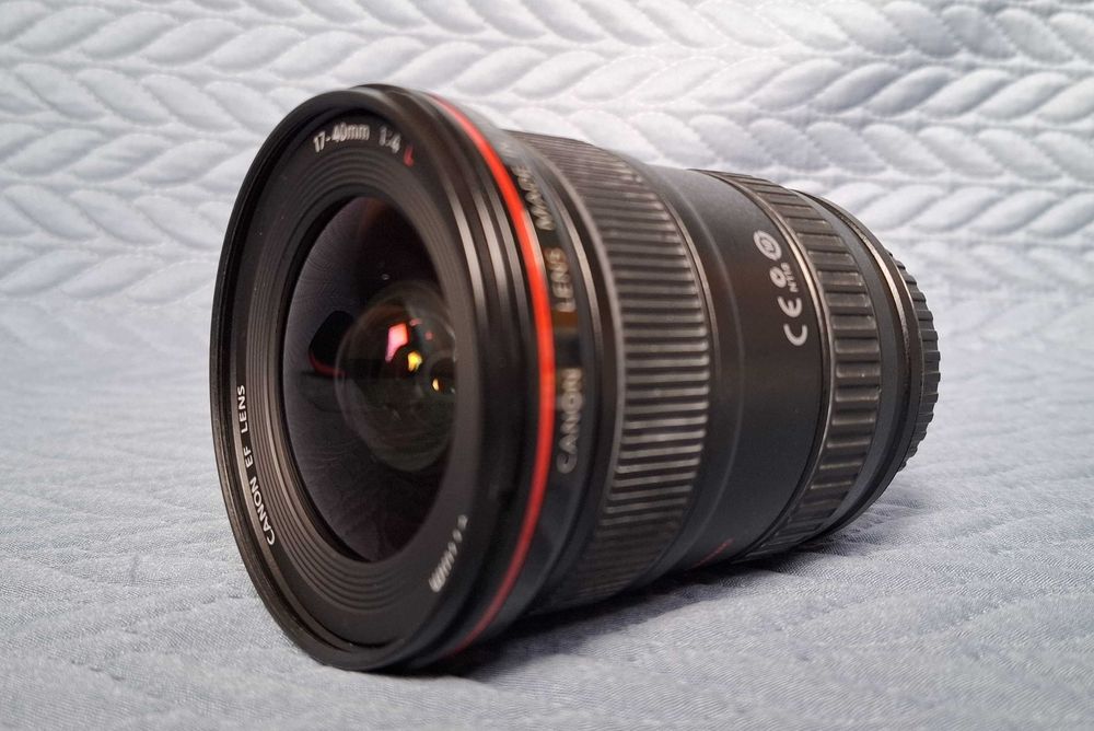 Objetiva Canon 17-40mm f/4L USM (como nova)