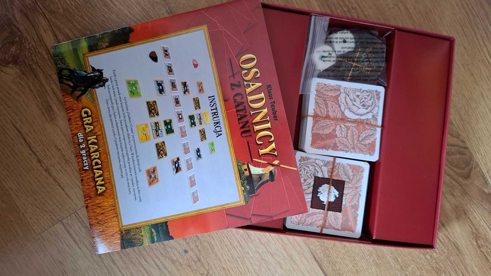 Gra karciana dla 2 osób OSADNICY Z CATANU