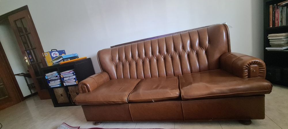 Sofá 3 lugares vintage