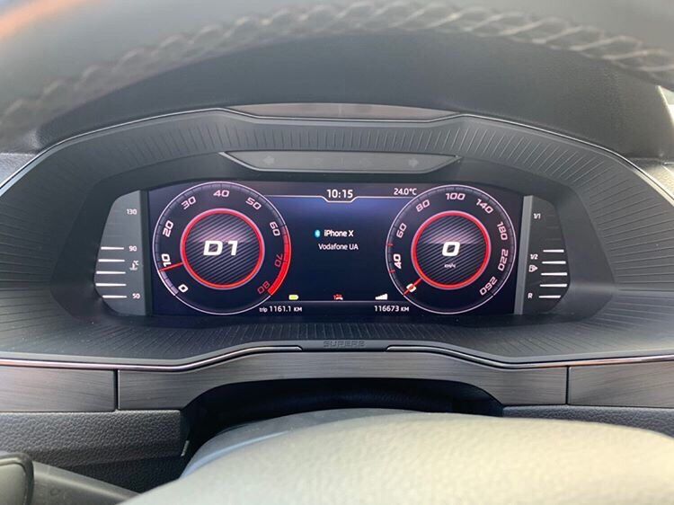 Виртуальная панель приборка Skoda Superb, Kodiaq, Karoq: 600 $ - Панели ...