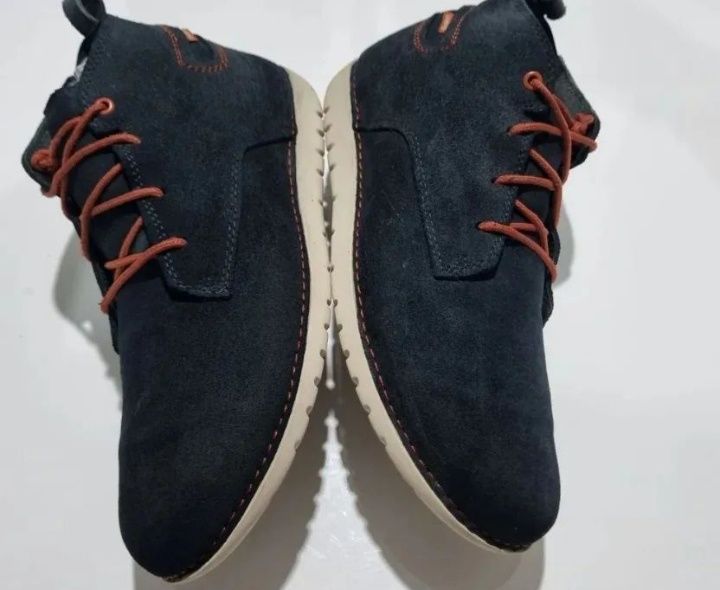 Чоловічі замшеві мокасини