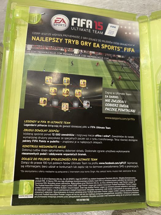 FIFA 15 – Xbox 360 (PAL, Polska wersja) – stan bardzo dobry / dobry