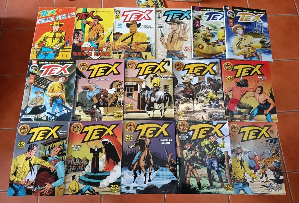 457 Livros Tex Willer Várias Edições