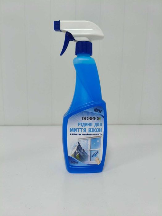 Засіб для миття скла,0,5 л TM Dobrex . Ціна за 3 шт