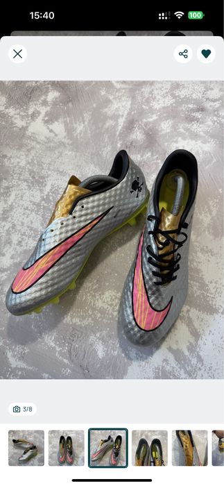Nike Hypervenom 迷彩シューズ 26.5 nike hypervenom - Купити футбольне екіпірування - Ціна на OLX.ua