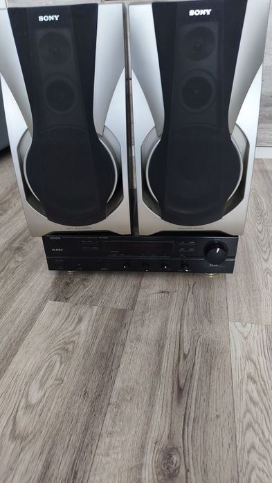 Denon DRA-365RD + kolumny SONY