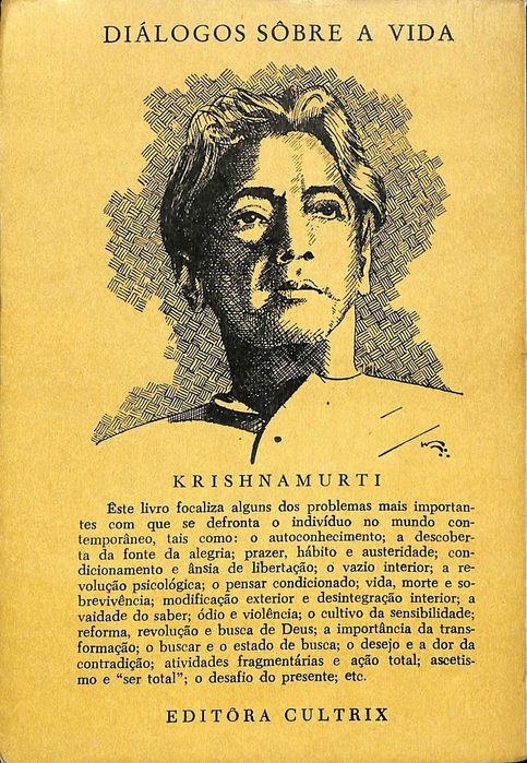 "Diálogos Sôbre a Vida" de Krishnamurti