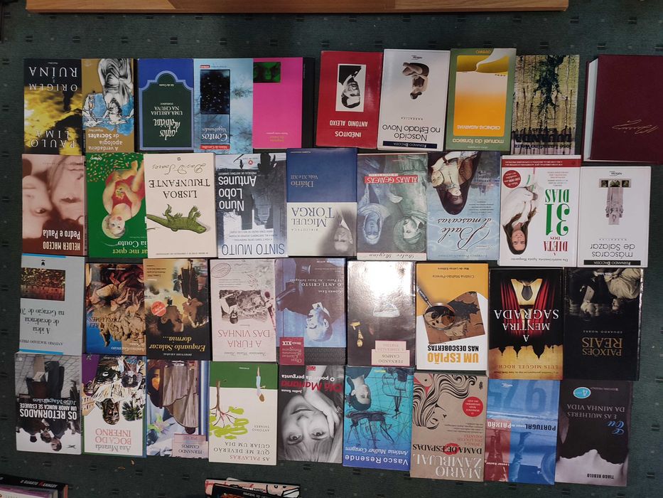Lote Livros Best Seller Literatura Autores Portugueses e Estrangeiros