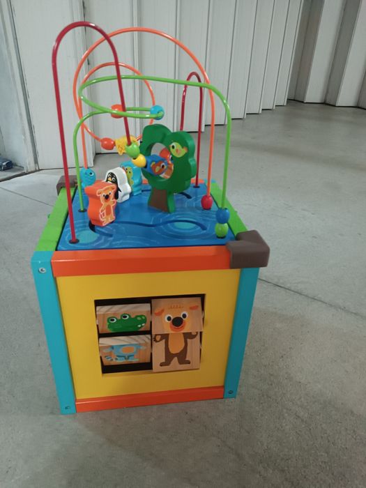 Cubo de atividades com 5 faces, "Imagination Discovery"