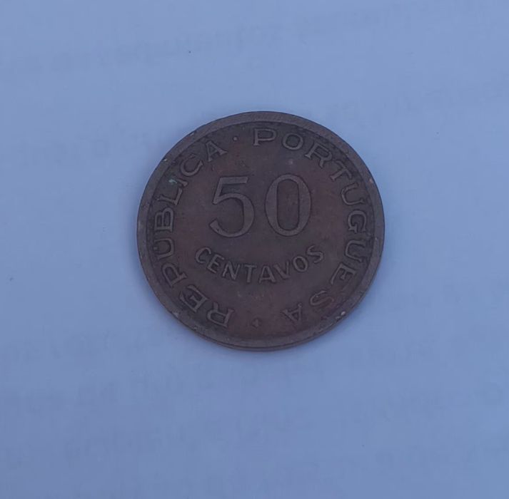 50 centavos 1958 ex colónia Angola
