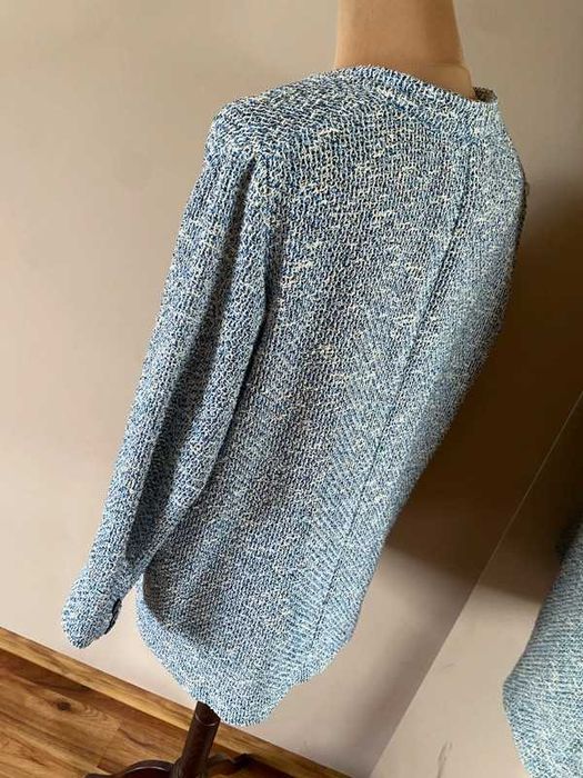 Zara tkany sweter narzutka zakiet blazer marynarka xxxl +size oversize