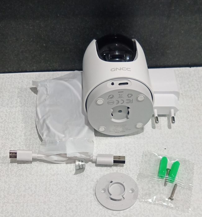 Внутрішня камера безпеки,відеоняня, GNCC P1, Wi Fi 2,4,360°,++