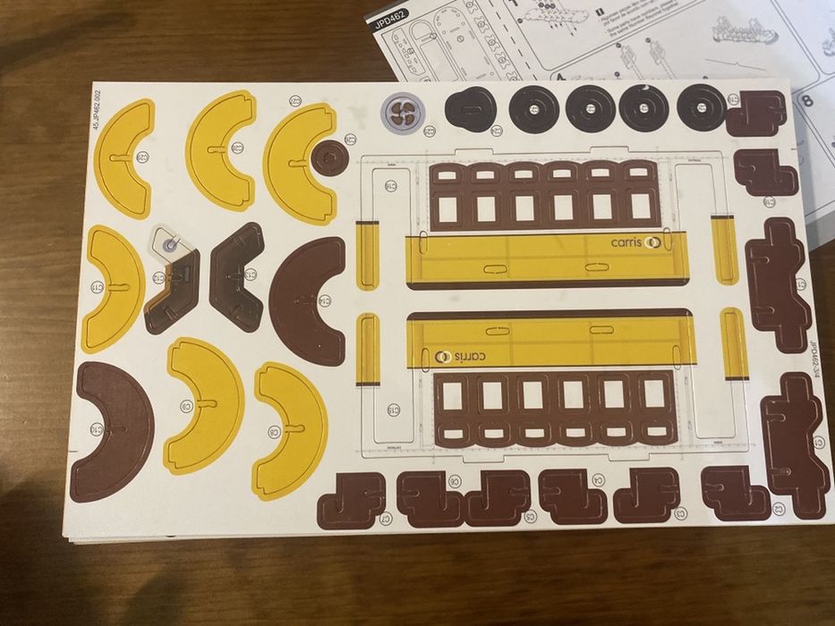 Puzzle 3D rm madeira - Eletrico 28