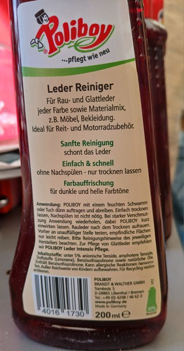 Środek do czyszczenia skóry 200ml