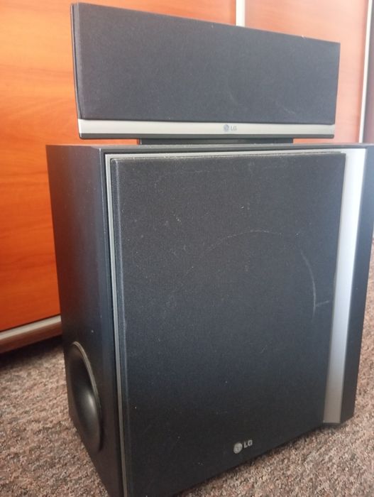 Głośniki do kina domowego LG (4 x glośniki + bas + soundbuffer)