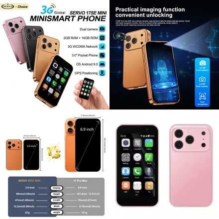 Smartfon z Systemem Android 3"mini