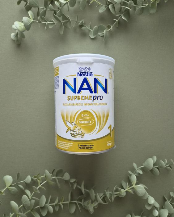NAN SupremePro 1 mleko modyfikowane 400 g – nieotwarte