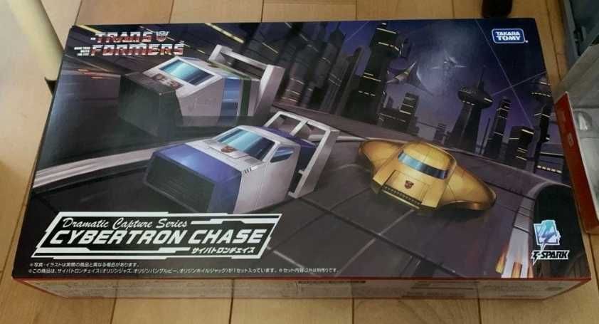 Transformers Takara Tomy Dramatic Capture Series Cybertron Chase (novo selado)