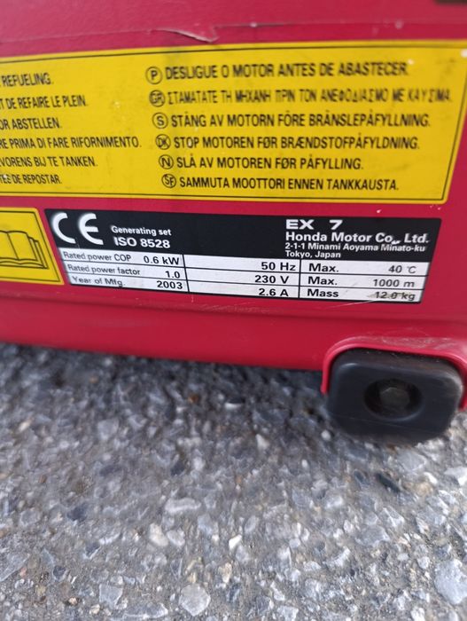 Agregat prądotwórczy Inwerter Honda