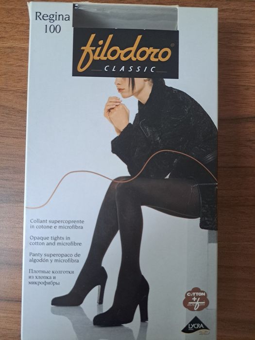 Плотные колготки .