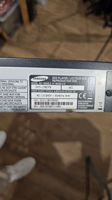 Leitor DVD Samsung DVD-1080P9 – Full HD Upscaling + Saída HDMI