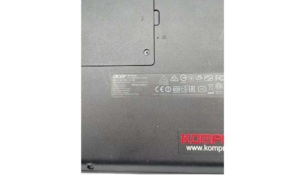 laptop acer travelmateB117-M 11,6 " INTEL CELERON 2 GB / 32 GB czarny