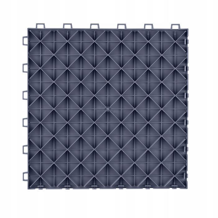 Płytki podłogowe do garażu VEVOR szary 305 x 305 13,4 mm