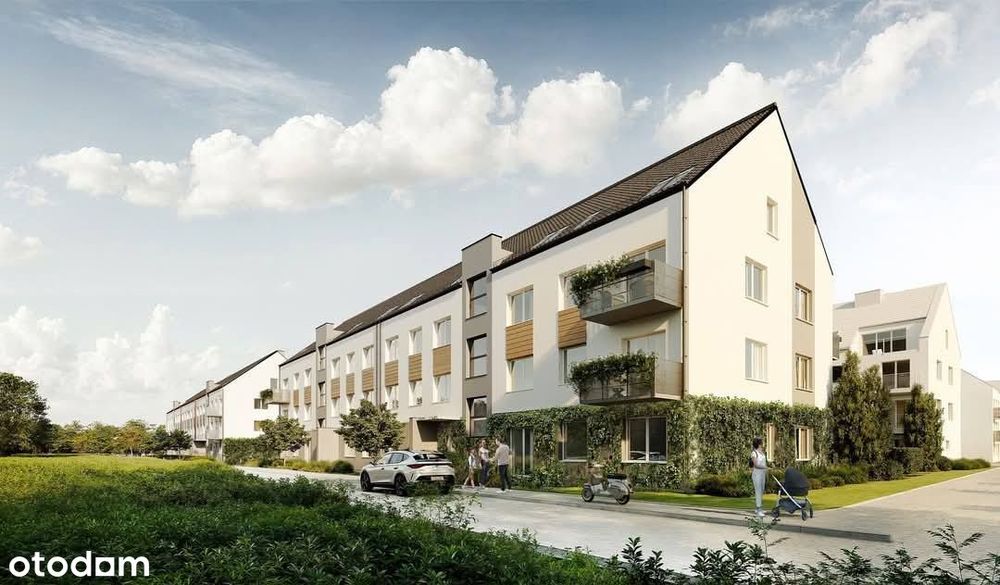 Duże -WYKOŃCZONE POD KLUCZ -pod Wrocławiem -przy LESIE -z balkonem