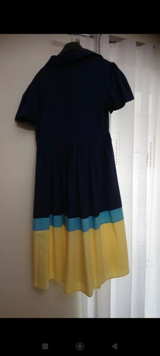 Vestido tricolor