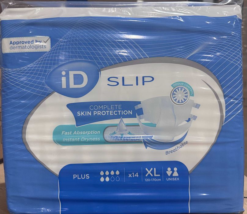 Підгузки для дорослих ID Slip plus розмір XL 14 шт.