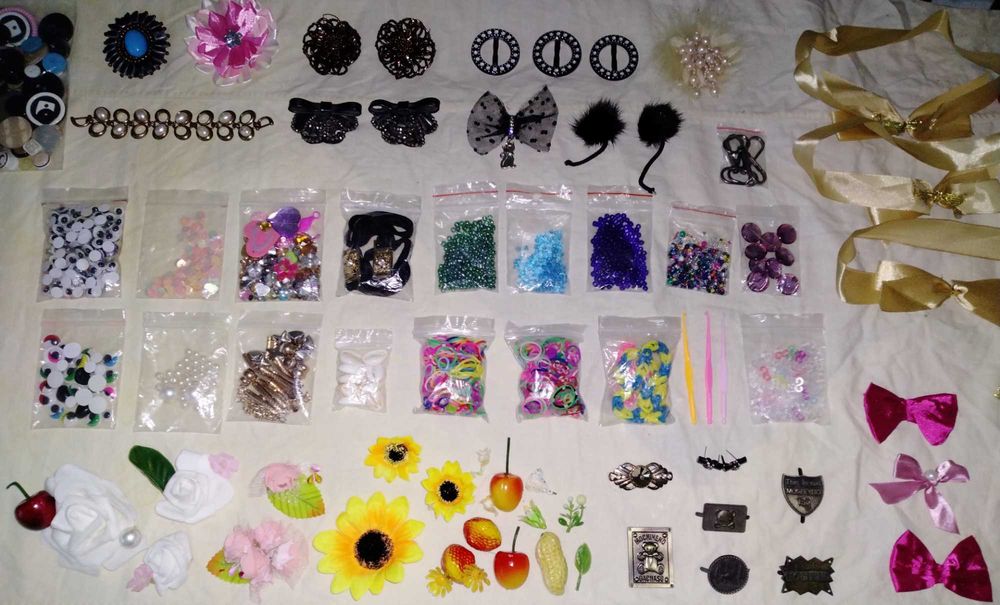 Всё для рукоделия огромный набор для девочки