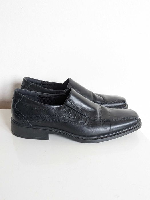 Męskie skórzane buty Ecco, rozmiar 41.