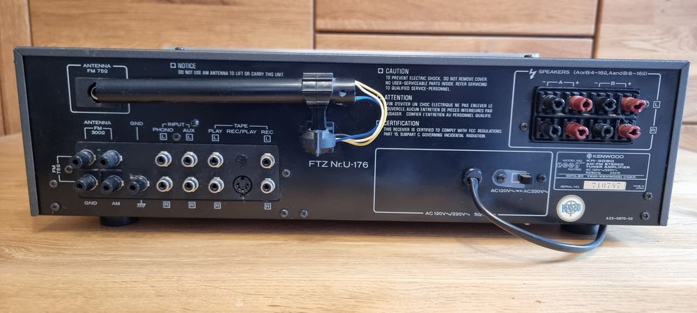 Amplituner Kenwood KR-3090,vintage  ładny klasyk , Wawa