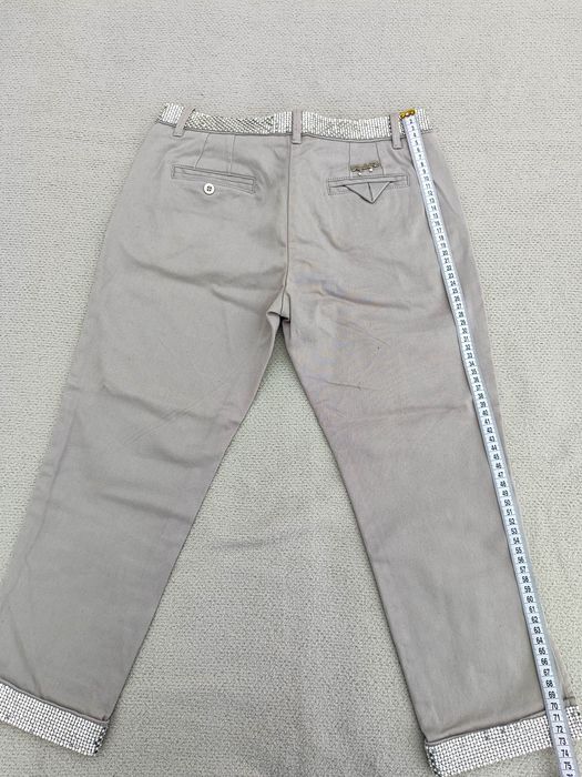 Штани жіночі, прикрашені камінцями. 42 розмір