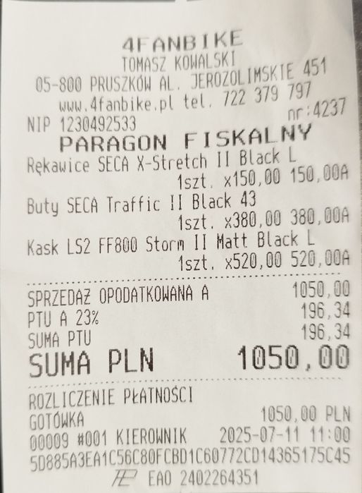 Buty motocyklowe rozm43