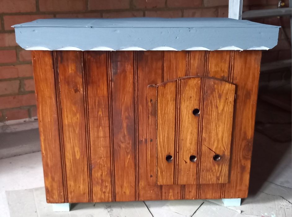 Буда для собаки утеплена