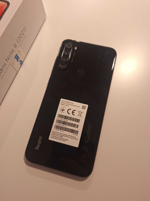 Smartfon Xiaomi Redmi Note 8 | bardzo dobry stan | 2 etui GRATIS