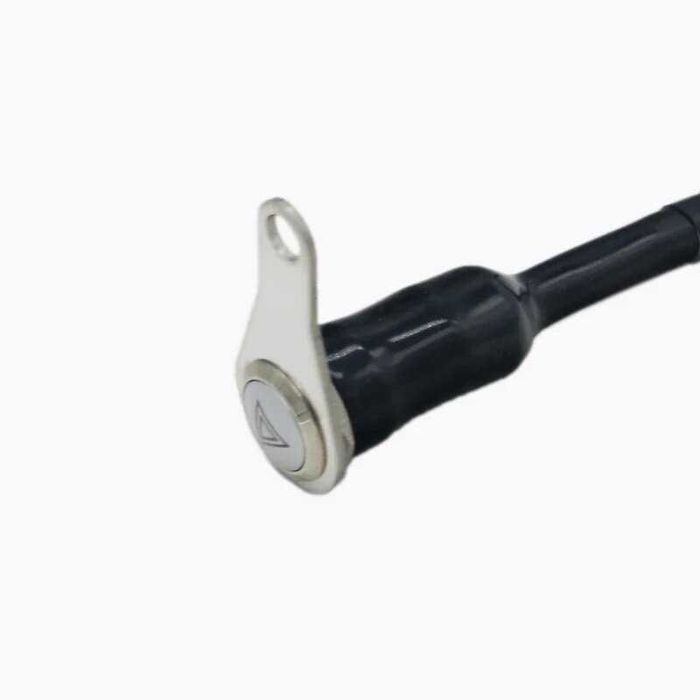 Botão Interruptor LED Vermelho 4 Piscas - Metal Auto-Bloqueio